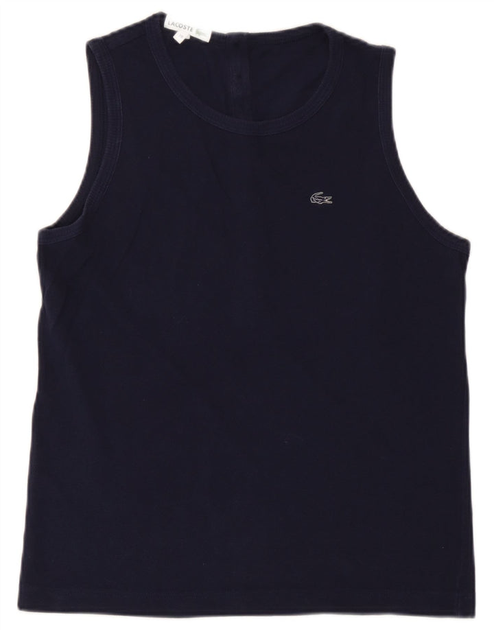 Vestă Lacoste Femei Top Mărimea 38 Medium Bleumarin Bumbac