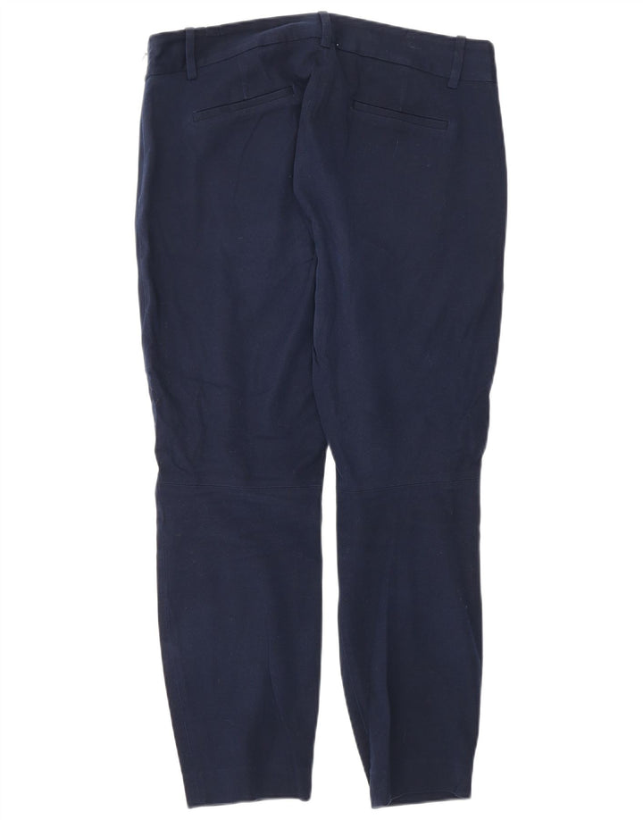 J. CREW Pantaloni cropped Minnie Slim pentru femei US 8 Medium W30 L26 Bleumarin