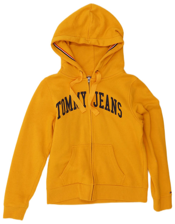 Pulover Tommy Hilfiger pentru damă, cu fermoar și cu capota, Marea Britanie 10 Mic Galben