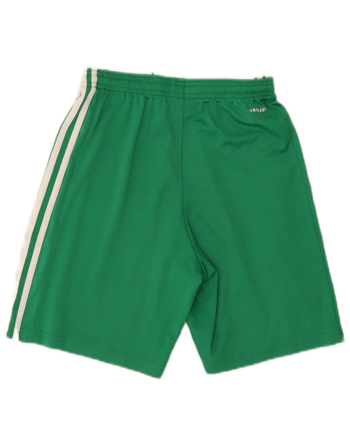 Pantaloni scurți sport Aeroready Adidas pentru femei, poliester verde mic