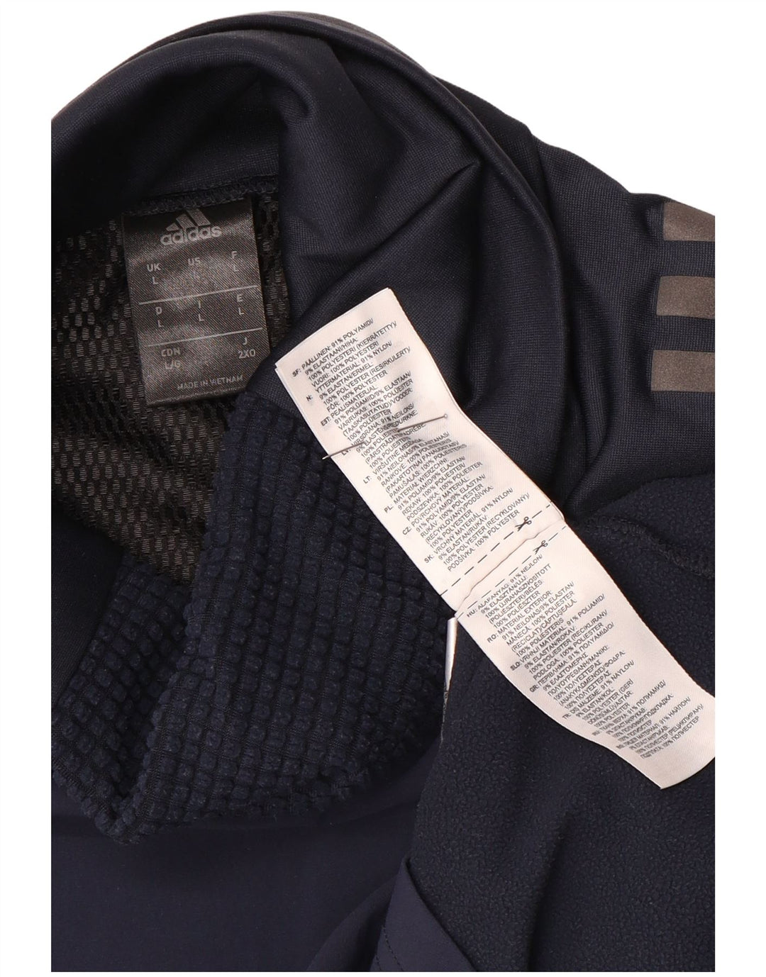 Adidas pentru bărbați Manchester United Graphic Top cu mânecă lungă, mediu bleumarin