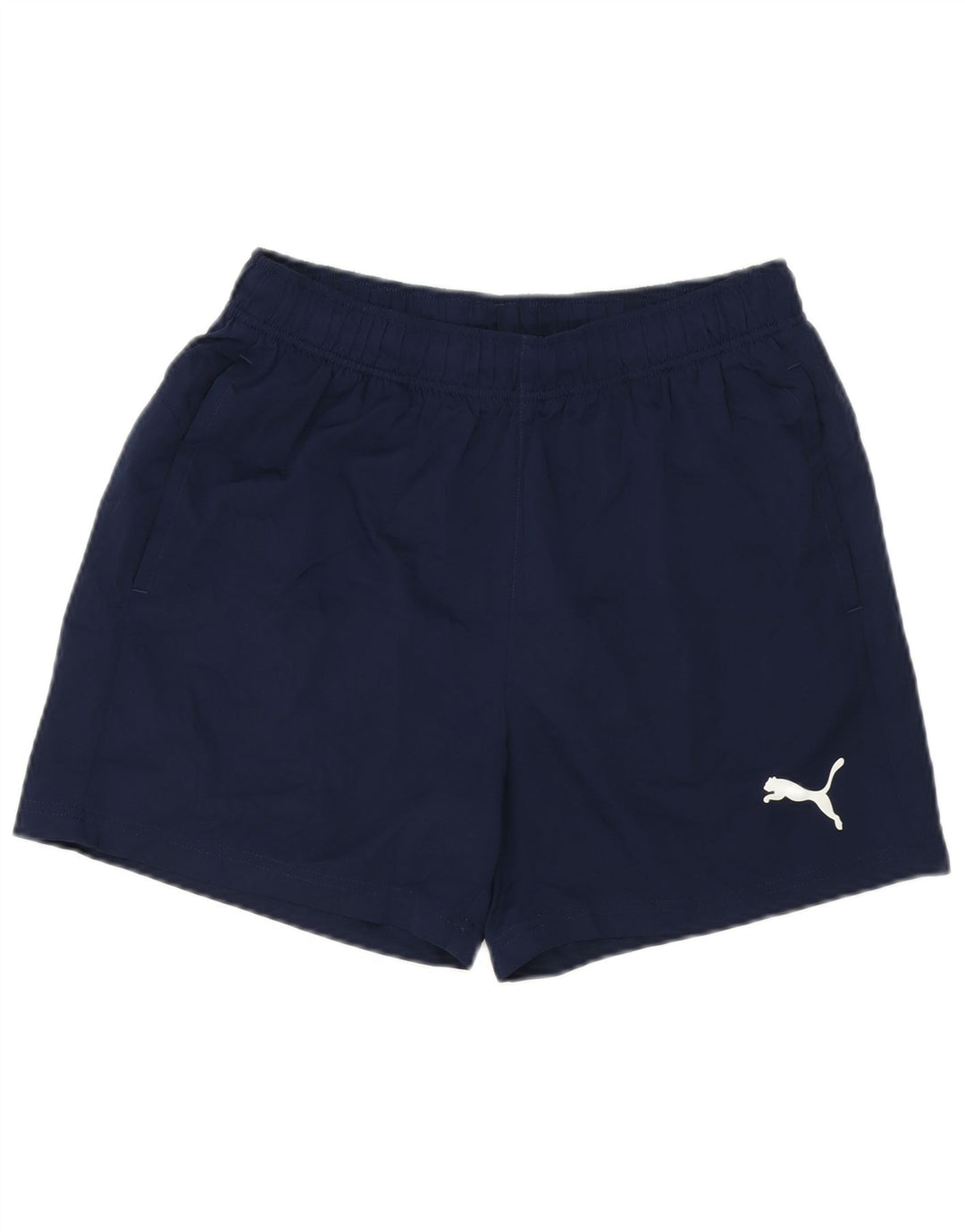 Pantaloni scurți sport Puma pentru bărbați, poliester, albastru, mediu