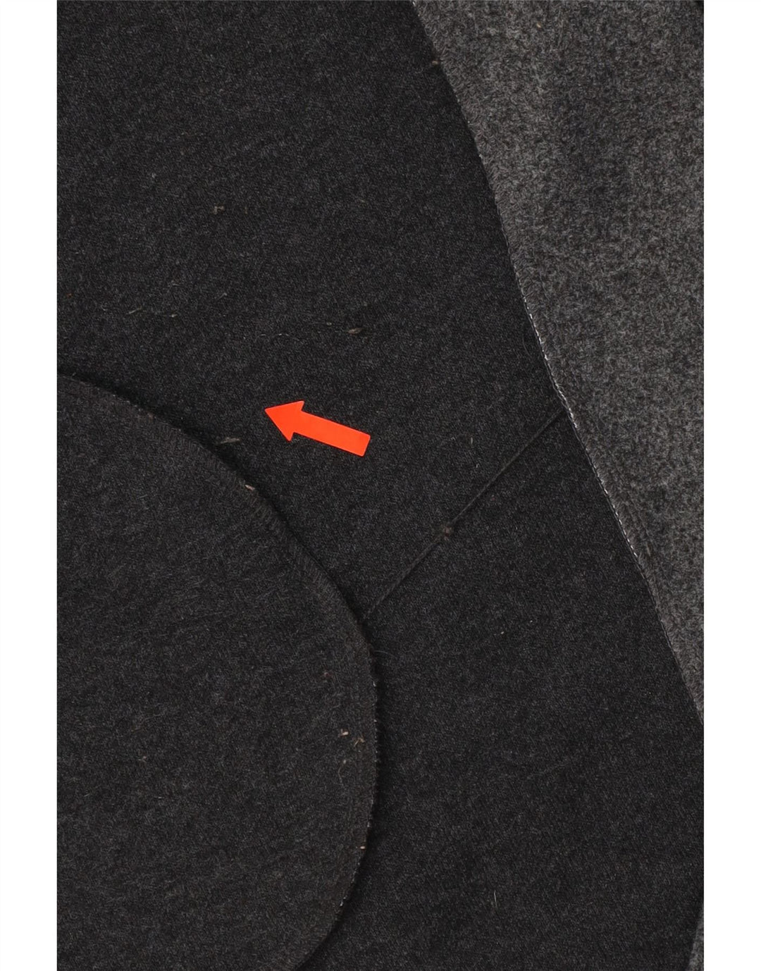 ZARA Womens Open Overcoat UK 16 Large Grey Polyester Vintage Zara and Second-Hand Zara from Messina Hembry 