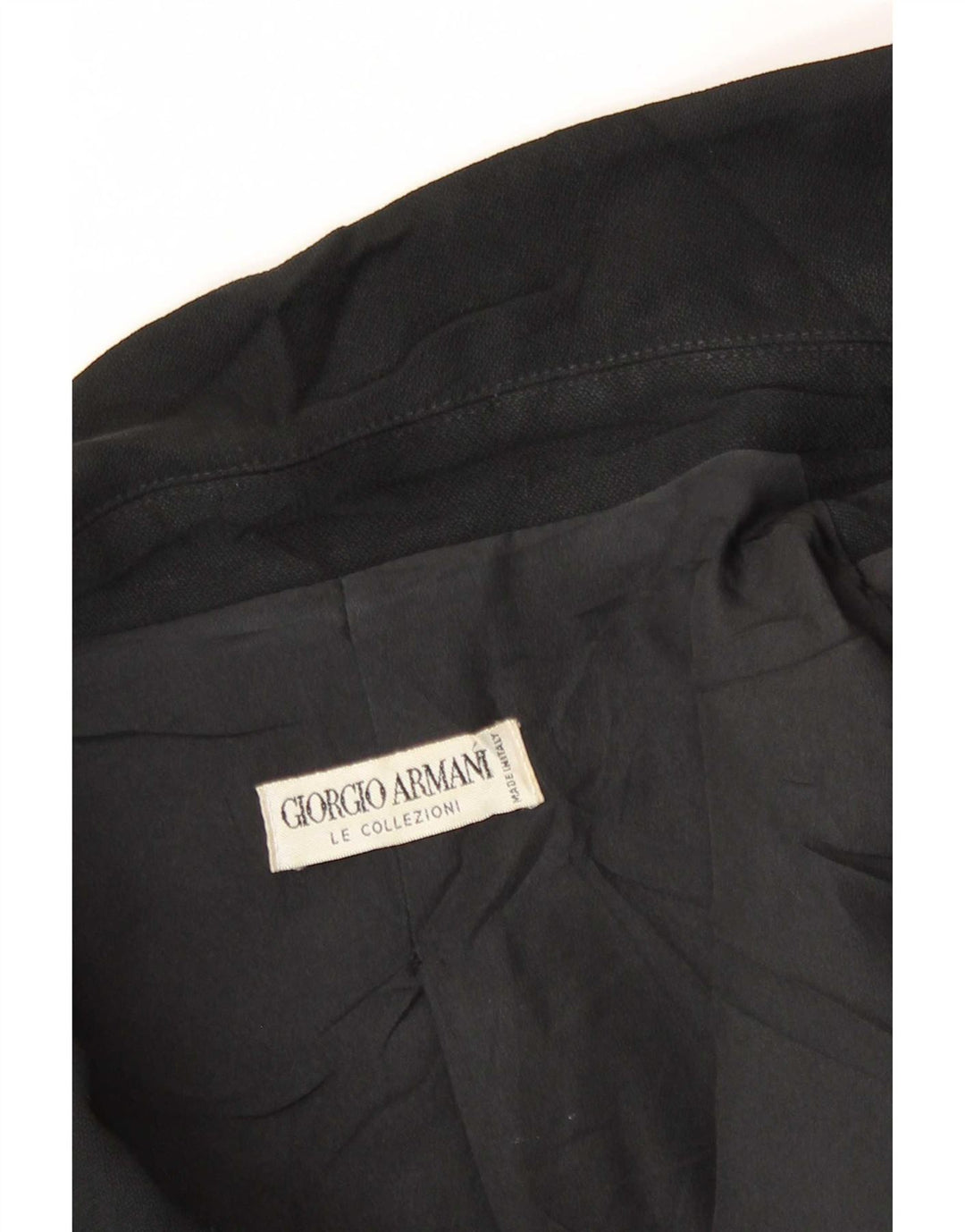 Jachetă blazer pentru femei Giorgio Armani cu 2 nasturi UK 14 Medium Black