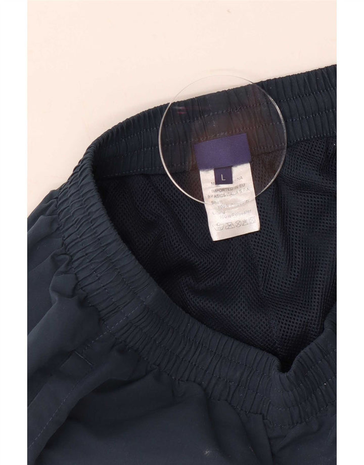 Pantaloni de trening Asics pentru femei, mari, bleumarin, poliester