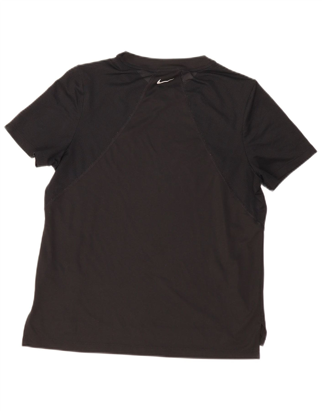 Tricou Nike Dri Fit pentru femei Top UK 14 Medium Negru Poliester Sport