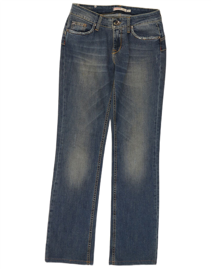 Blugi slim pentru femei LIU JO Distressed Slim W28 L31 Blue Bumbac