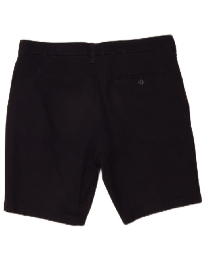 Pantaloni scurți chino pentru bărbați Marks & Spencer W32, bumbac bleumarin mediu