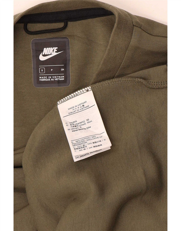 Hanorac pentru bărbați Nike, cu formă regulată, din bumbac mic, kaki
