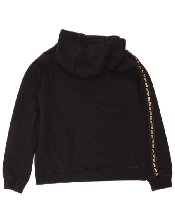 Pulover Nike pentru băieți, cu grafică, 12-13 ani, mare, negru, bumbac