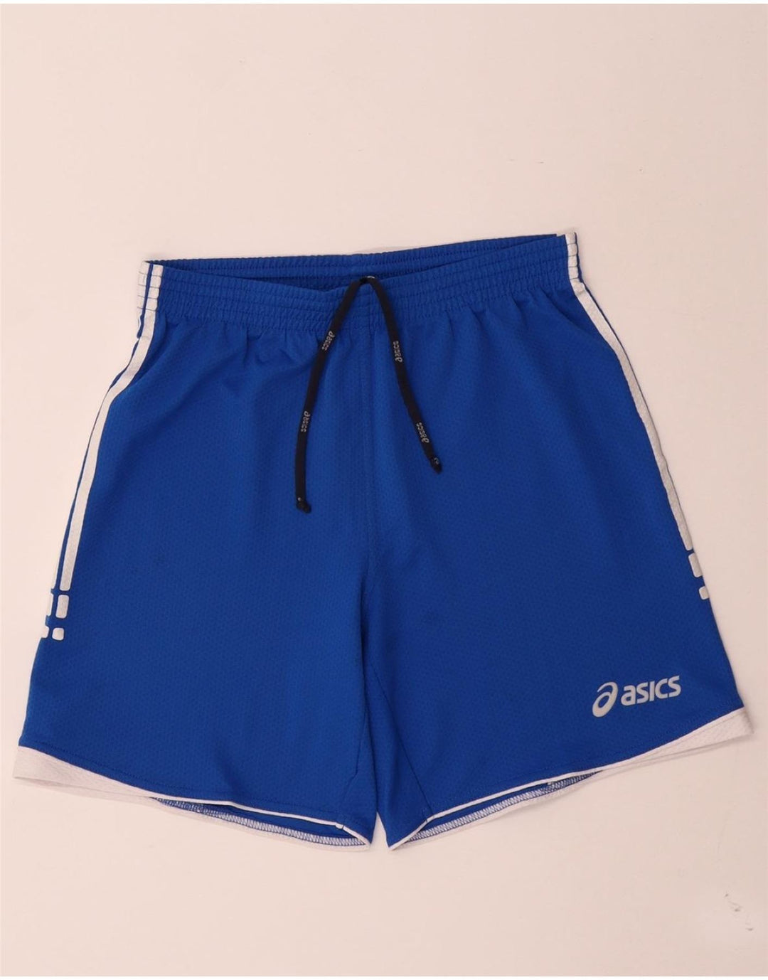 Pantaloni scurți sport ASICS pentru bărbați, poliester albastru mediu