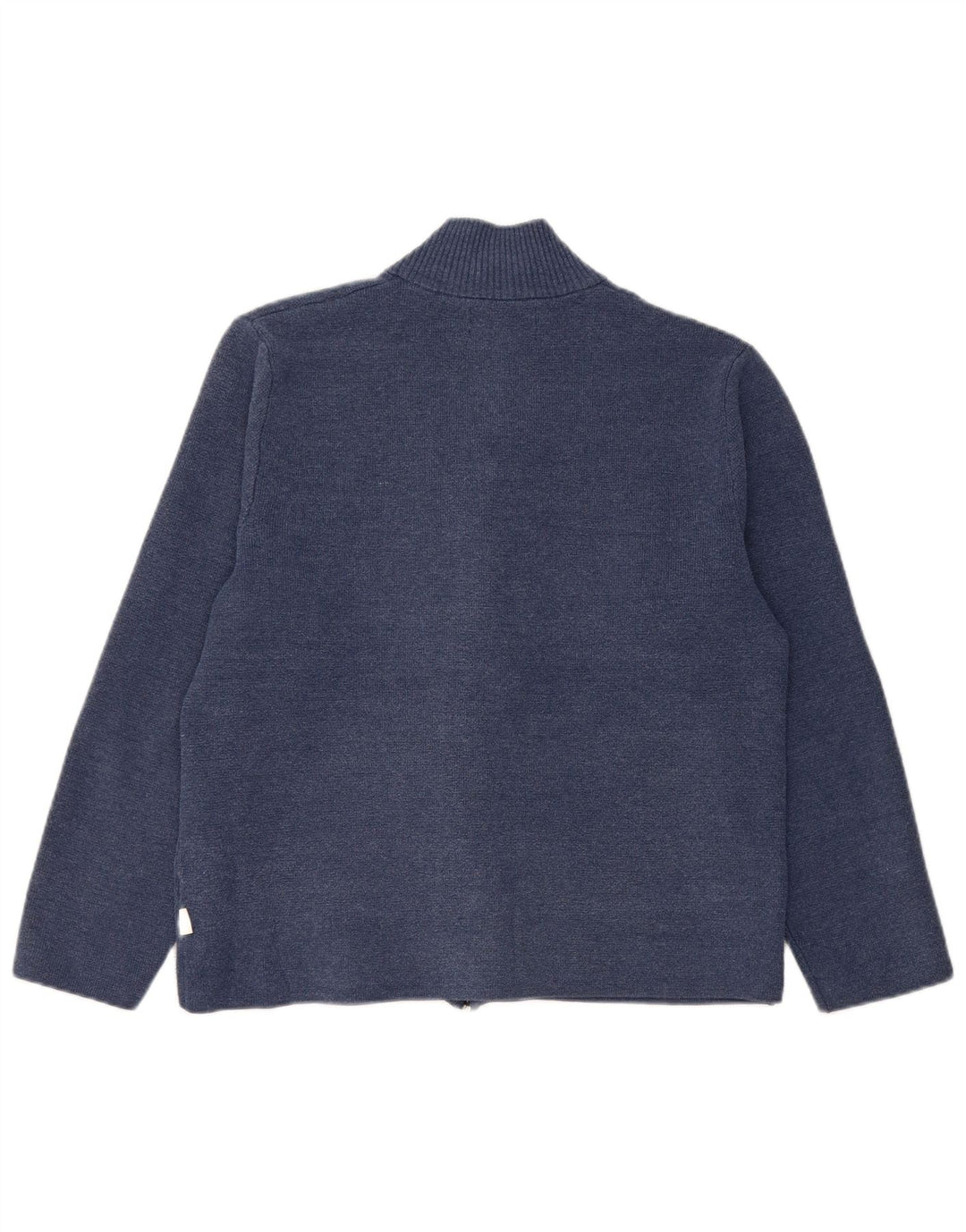 Pulover cardigan pentru femei Marks & Spencer UK 14 Poliester mediu bleumarin