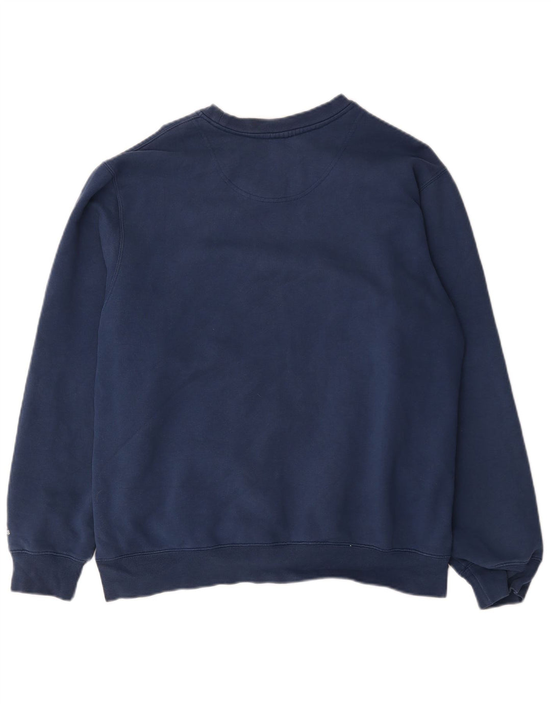 Hanorac grafic pentru bărbați Adidas Pulover mare, albastru bleumarin, bumbac