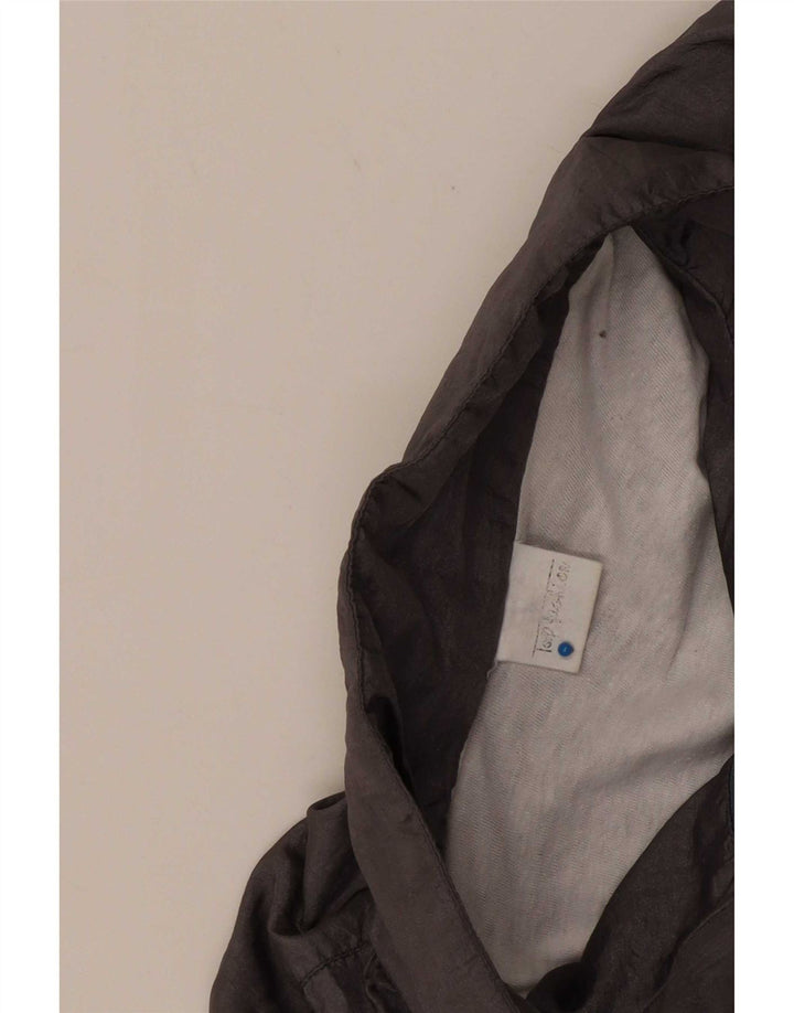 Vintage Mens Trening Top Jacket 2XL Gri Colourblock
