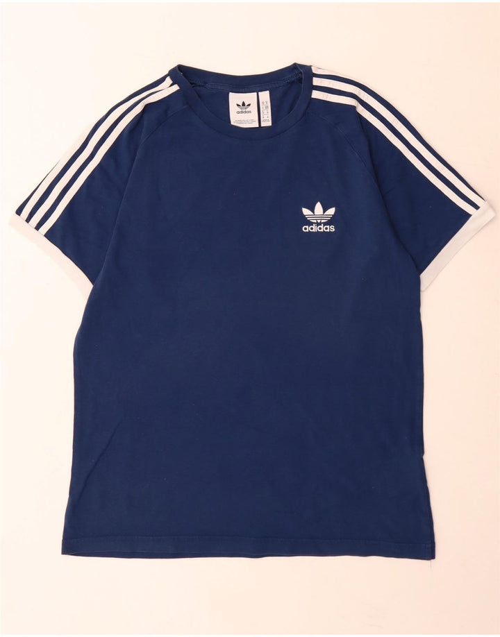 Tricou Bărbați Adidas Top Mediu Bleumarin Bumbac