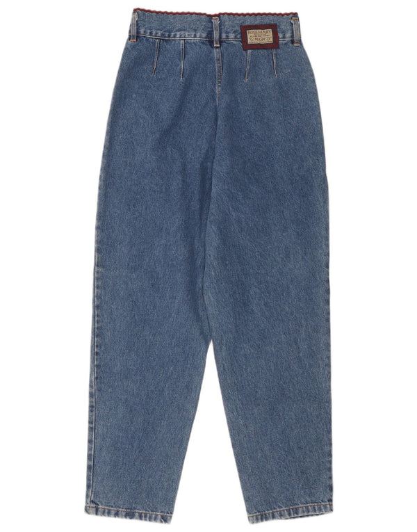Blugi conici cu talie înaltă pentru femei Mash Rosemary IT 46 Large W32 L27 Blue