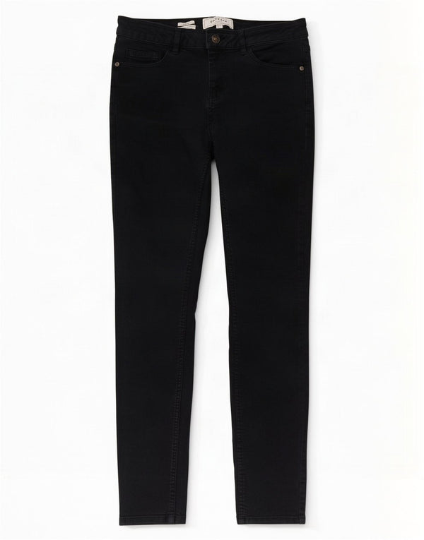 Fat Face Blugi skinny pentru femei UK 12 Medium W26 L28 Negri
