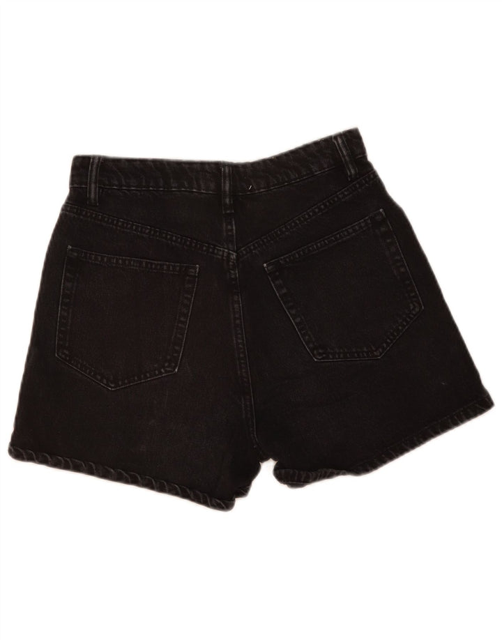 Pantaloni scurți din denim pentru femei Zara EU 38 Small W28 Negru