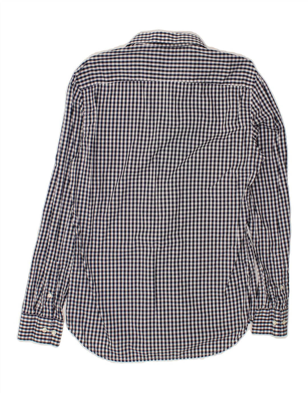 FRENCH CONNECTION Mens Shirt Small Navy Blue Gingham Cotton Vintage French Connection and Second-Hand French Connection from Messina Hembry 