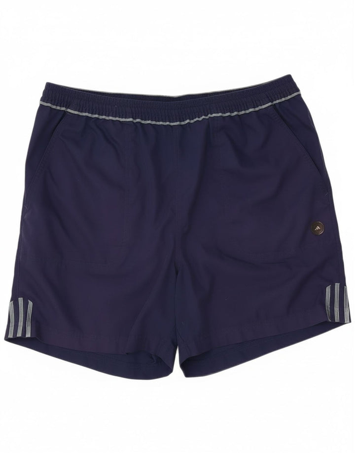 Pantaloni scurți sport pentru bărbați Adidas mari bleumarin