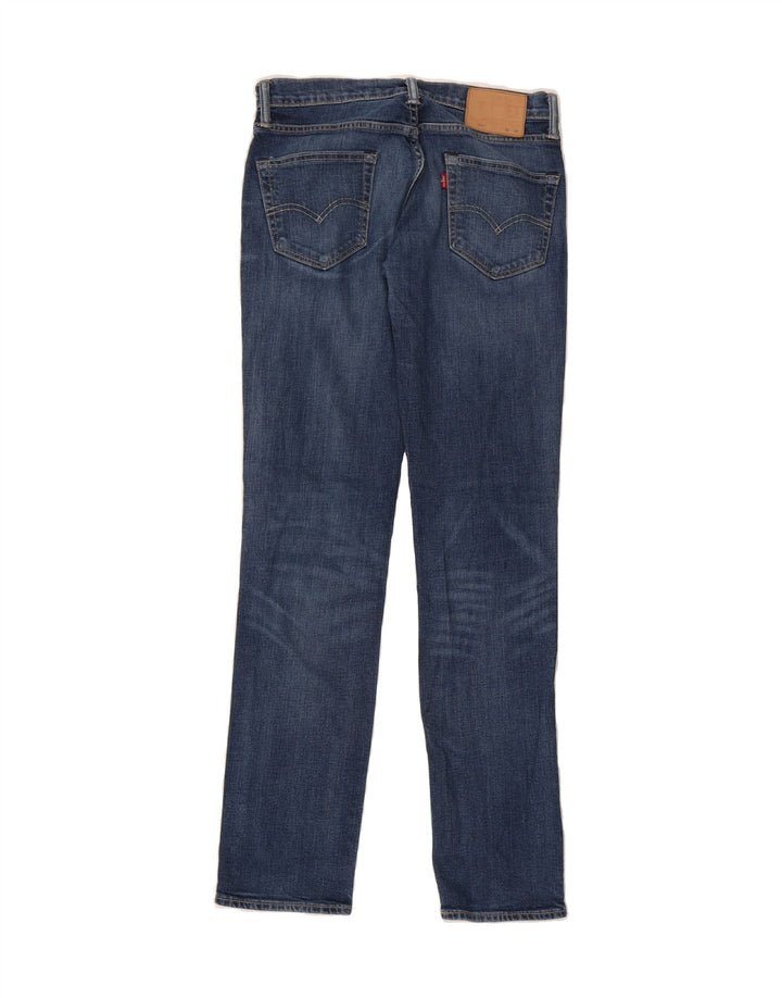 LEVI'S Mens 511 Slim Jeans W30 L34 Blue Cotton Vintage Levi's and Second-Hand Levi's from Messina Hembry 