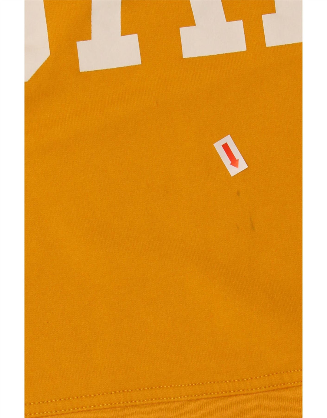 Hanorac supradimensionat pentru femei GAP Pulover UK 10 Bumbac galben mic