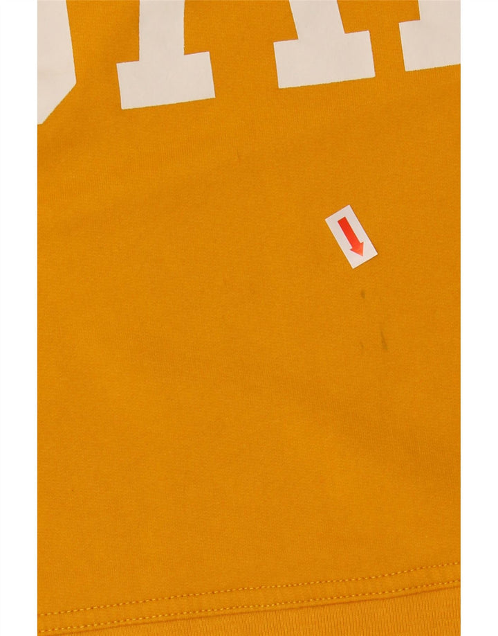 Hanorac supradimensionat pentru femei GAP Pulover UK 10 Bumbac galben mic