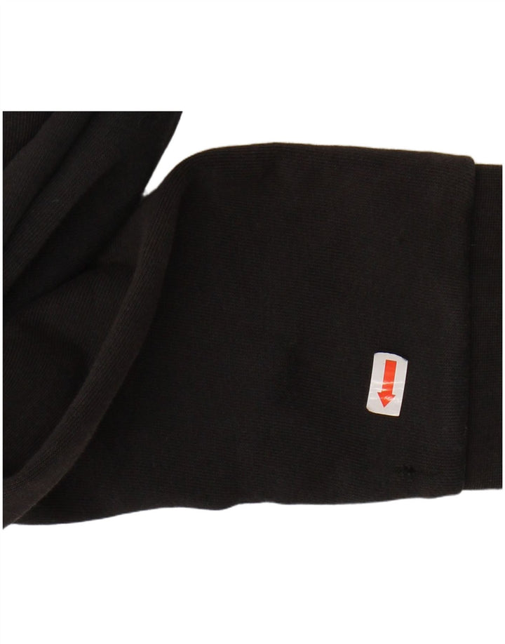 Pulover ADIDAS pentru femei, cu grafică, cu fermoar, UK 4/6 XS, negru