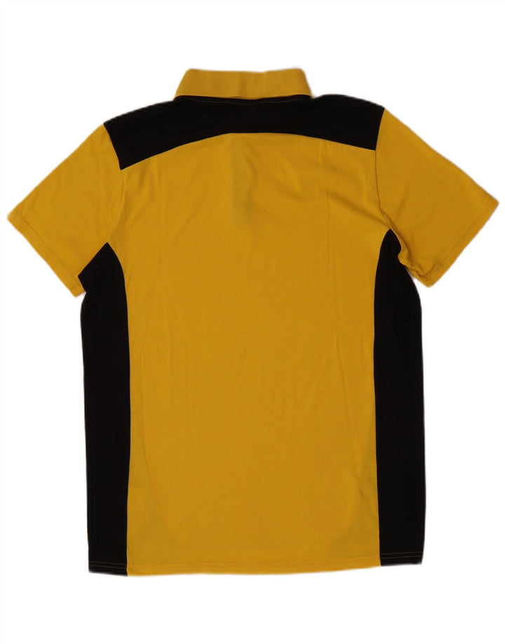 Tricou polo Puma pentru bărbați, mare, galben, din poliester