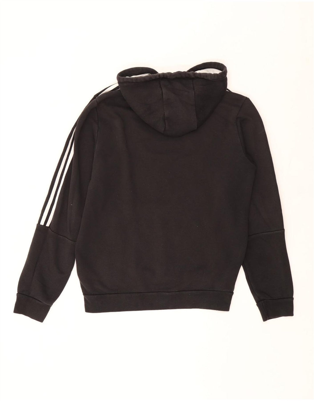 Pulover Adidas pentru bărbați, bumbac mediu negru