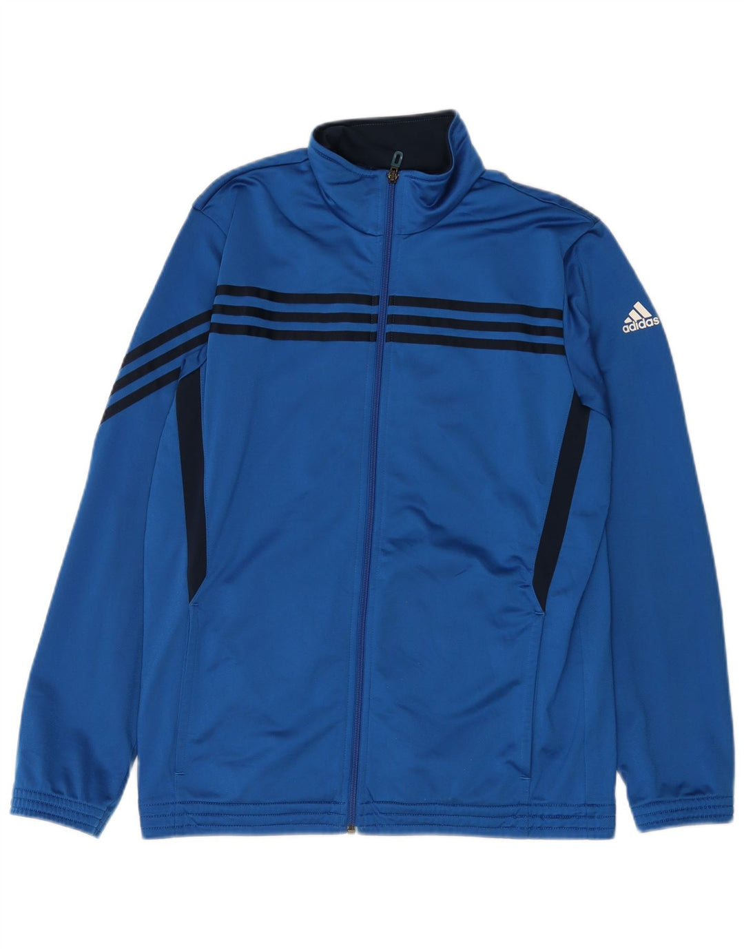 Jachetă de trening pentru bărbați Adidas Marea Britanie 42/44, mare, albastru, poliester