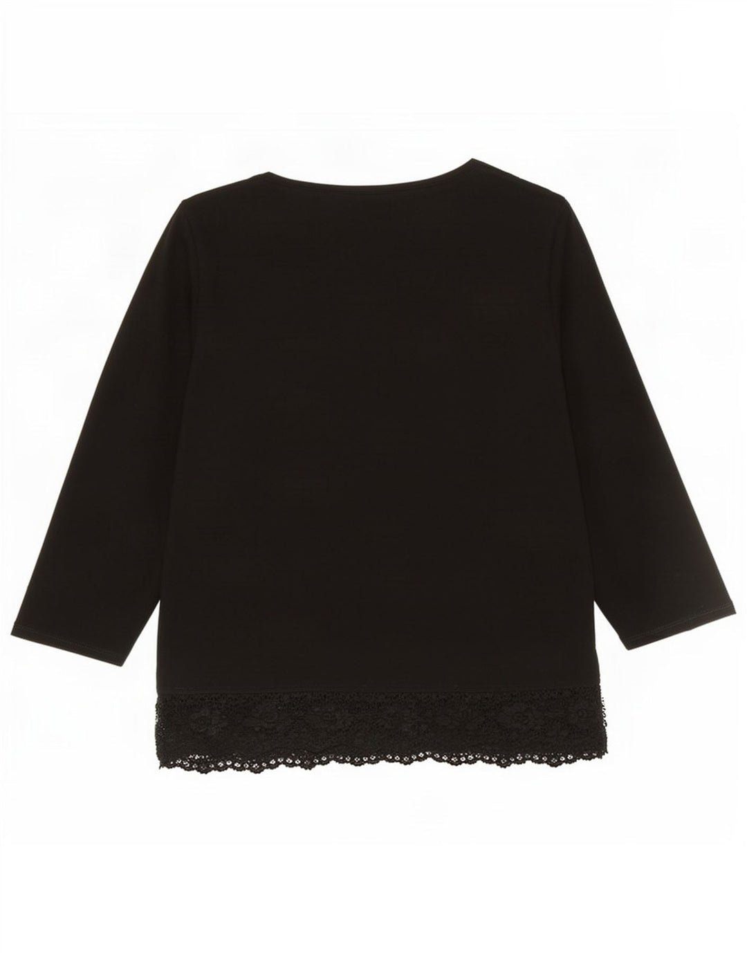 Bluză cămașă cu mâneci 3/4 pentru femei Marks & Spencer UK 14 Medium Black Viscose