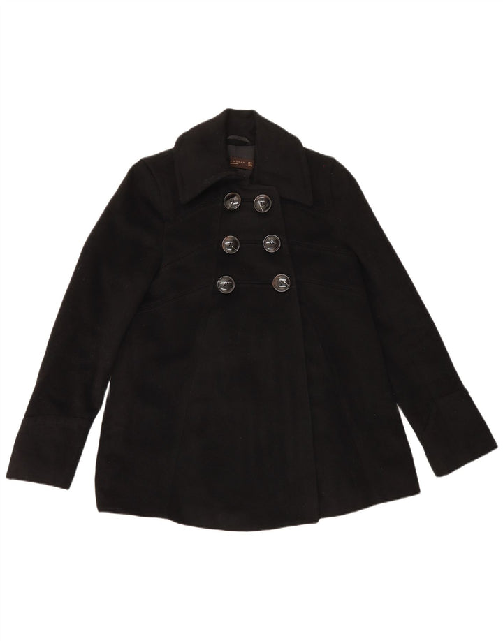 Palton pentru femei Zara UK 8 Mic Negru Acetat