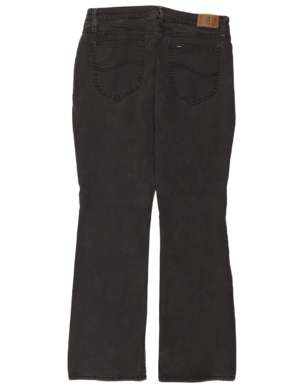 Blugi Bootcut pentru femei Lee UK 14 XL W36 L28 bumbac gri