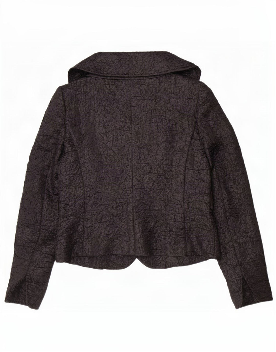 Jachetă Blazer deschisă pentru femei Max Mara UK 12 Poliester mediu negru