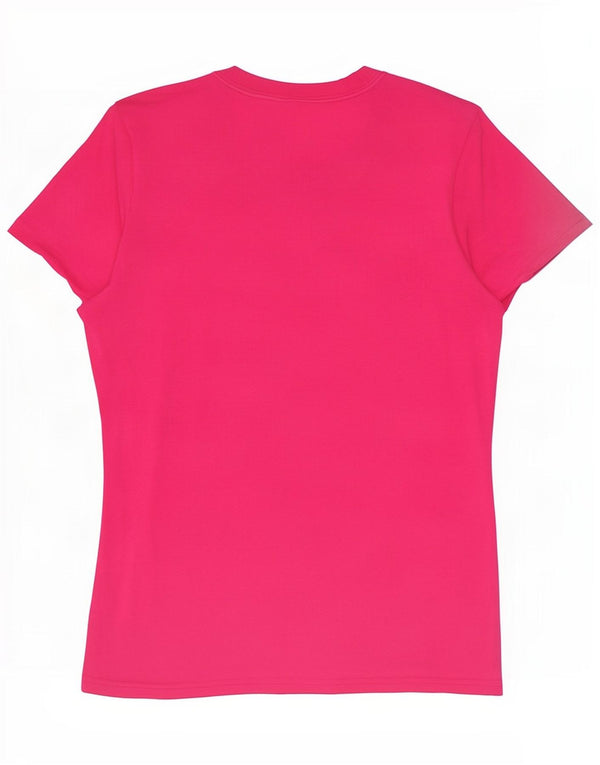 Tricou grafic Nike Dri Fit pentru femei Top UK 20/22 XL, bumbac roz