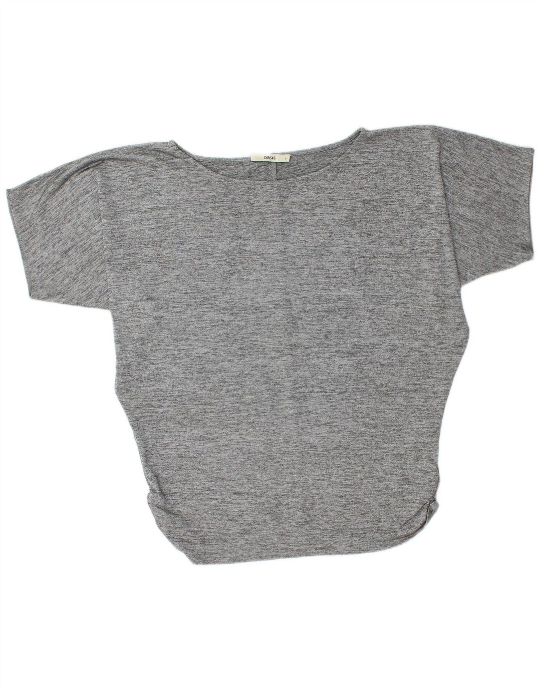 Tricou supradimensionat pentru femei Oasis Top UK 10 Poliester cu pete gri mici