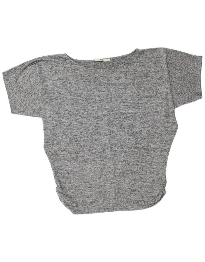 Tricou supradimensionat pentru femei Oasis Top UK 10 Poliester cu pete gri mici