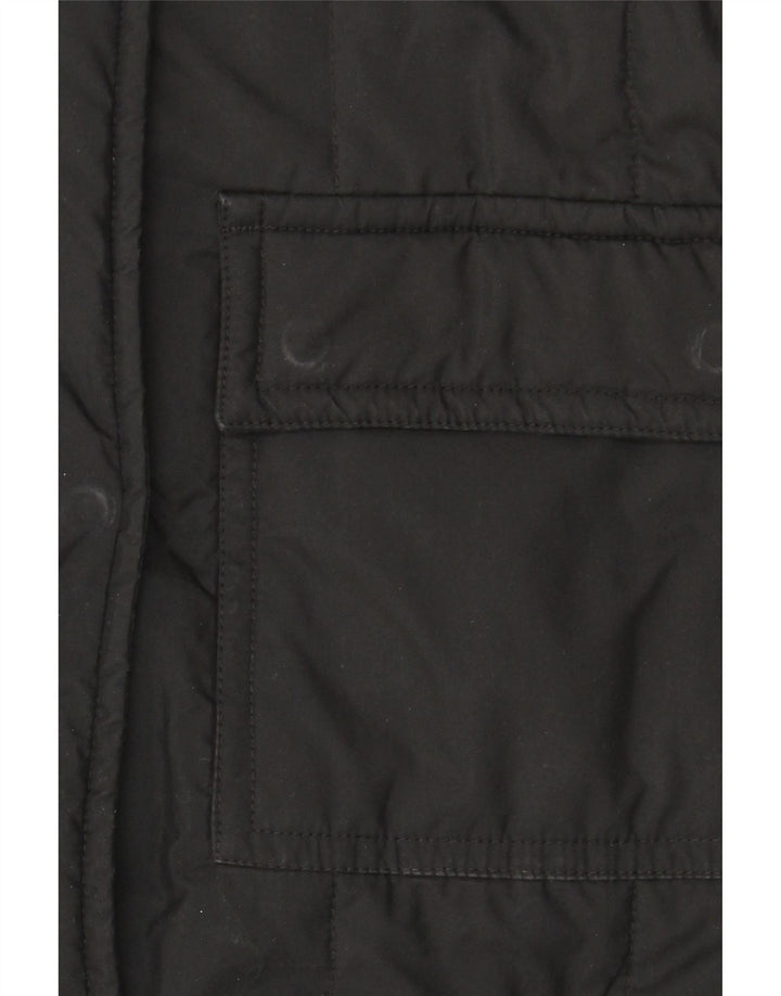 Jachetă căptușită pentru bărbați Marlboro Classics UK 40 Large Black