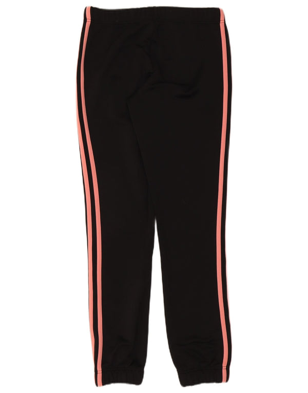 Pantaloni de trening Adidas pentru femei Joggeri UK 8/10 Poliester negru mic