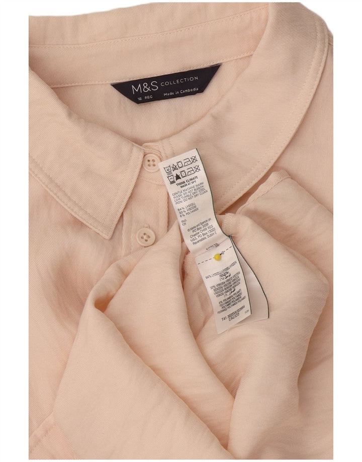 Cămașă pentru femei Marks & Spencer UK 16, mare, roz Lyocell