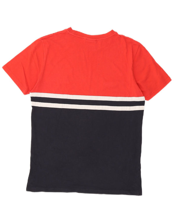 Tricou Heritage pentru bărbați ELLESSE Top Medium Red Colorblock