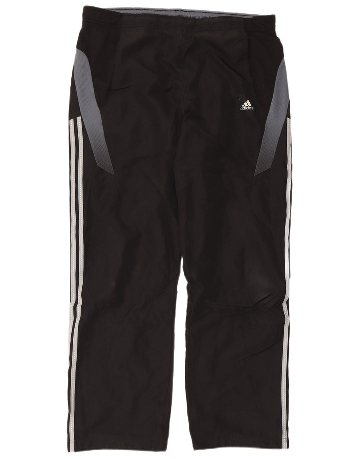 Pantaloni de trening Adidas Climacool pentru bărbați, mari, negru, poliester color bloc