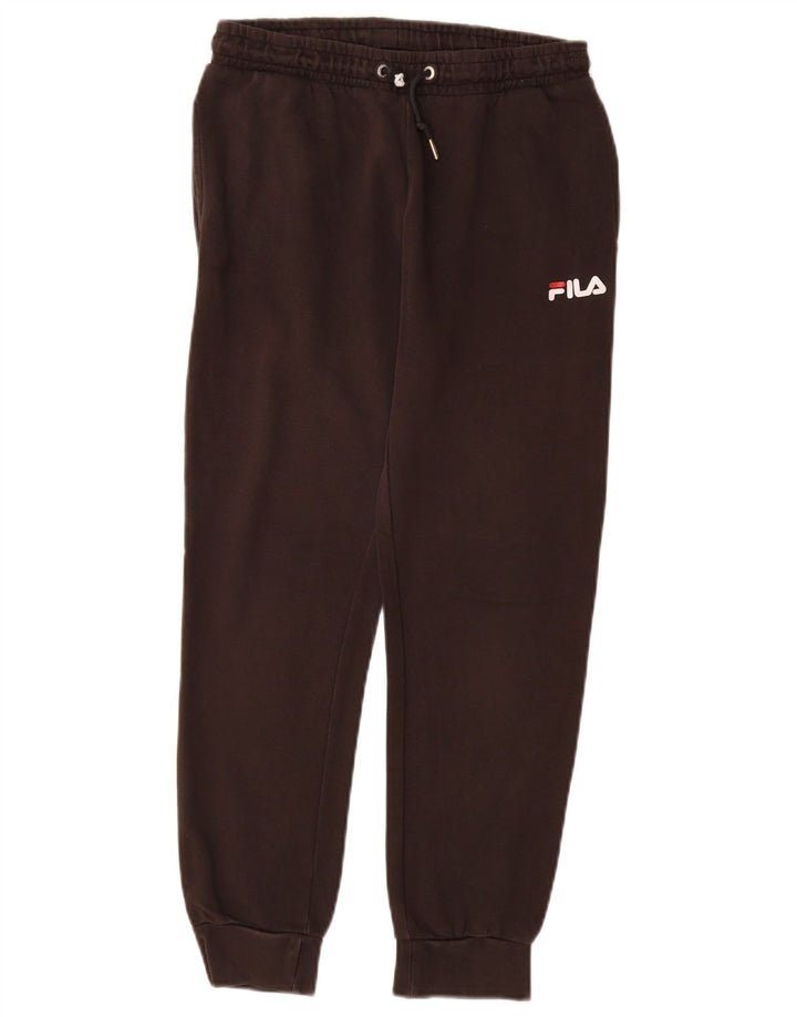 FILA Băieți Trening Pantaloni Joggeri 11-12 Ani Negru