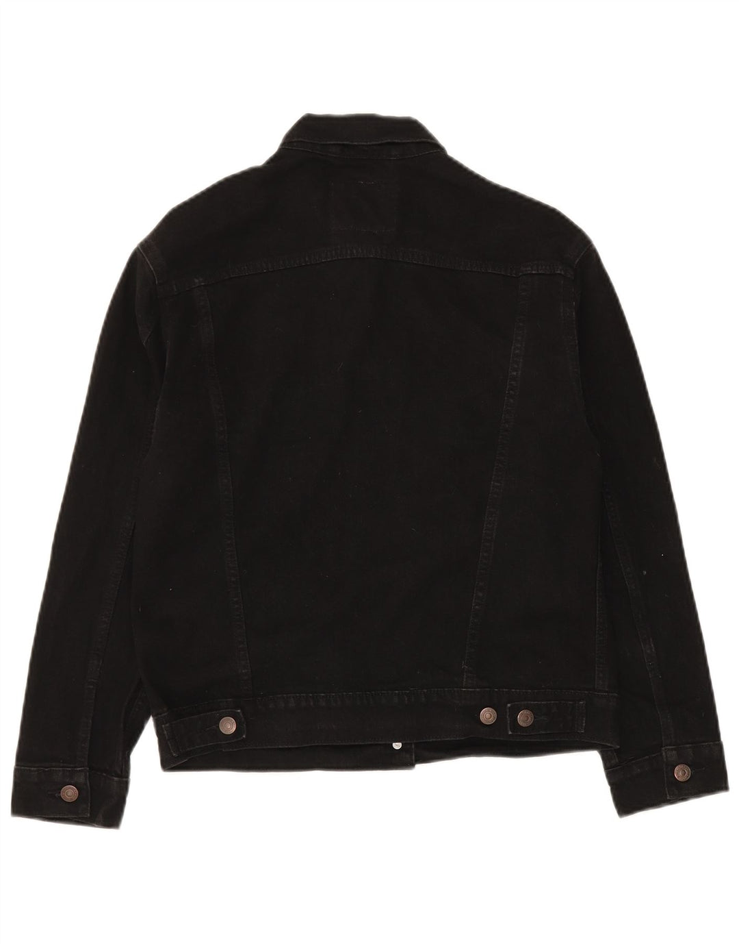 Jachetă de blugi Levi's pentru femei UK 14, bumbac mediu negru