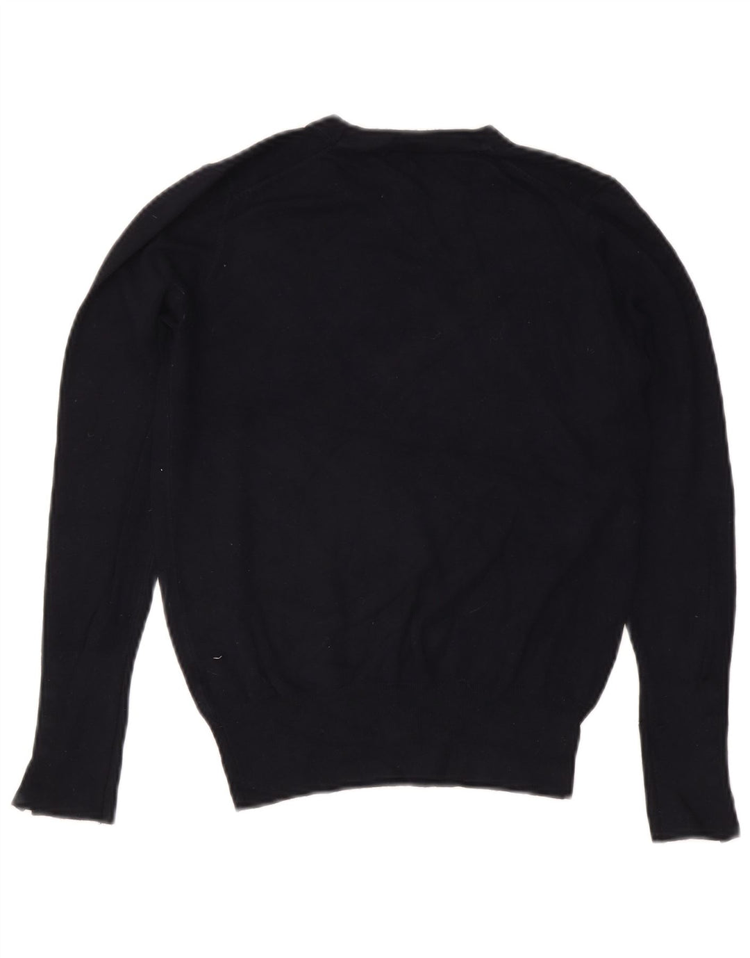 Pulover pentru femei Zara Crop Crew Gate UK 12 Medium Bleumarin Viscoza