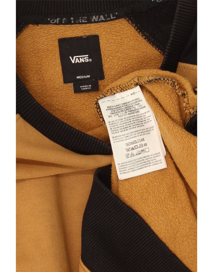 Pulover Vans pentru bărbați, maro mediu, bumbac color bloc