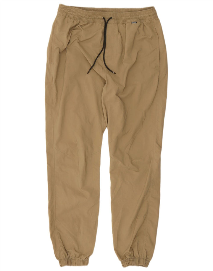 Pantaloni de jogging Dri Fit Hurley pentru bărbați, impermeabili, nailon, bej mediu