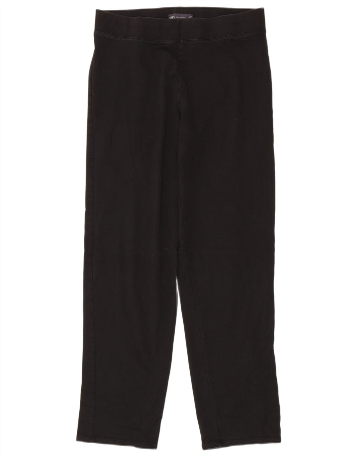 Leggings pentru femei Marks & Spencer UK 12 bumbac mediu negru