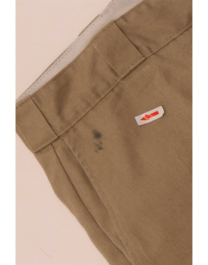 Pantaloni chino drepți pentru bărbați Dickies L40 L32 poliester bej
